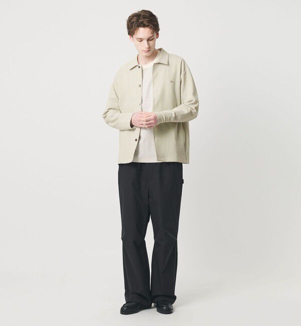 BEAUTY&YOUTH UNITED ARROWS「＜LACOSTE for BEAUTY&YOUTH＞ワントーン シャツ ジャケット」|カーディガン|