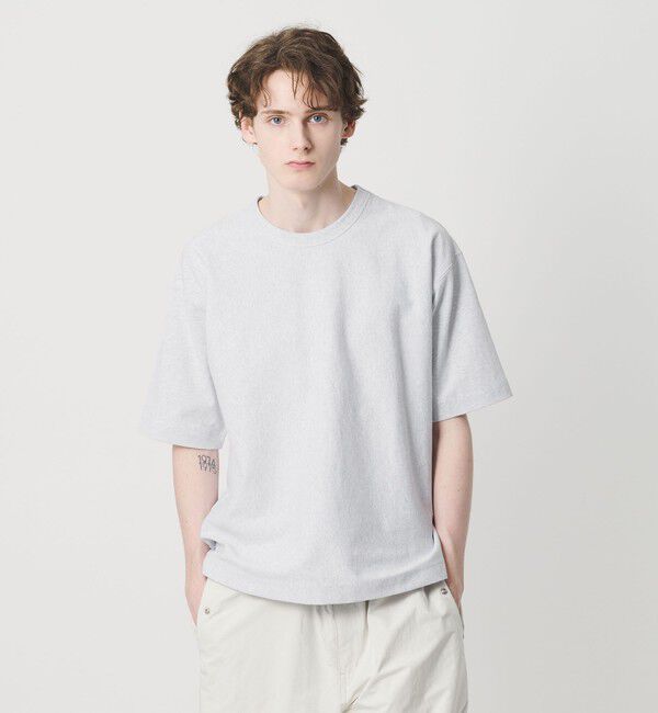 BEAUTY&YOUTH UNITED ARROWS「&ldquo;THE HEAVY&rdquo; 10oz ヘビー ワイド クルーネック Tシャツ」|Tシャツ・カットソー|SILVER