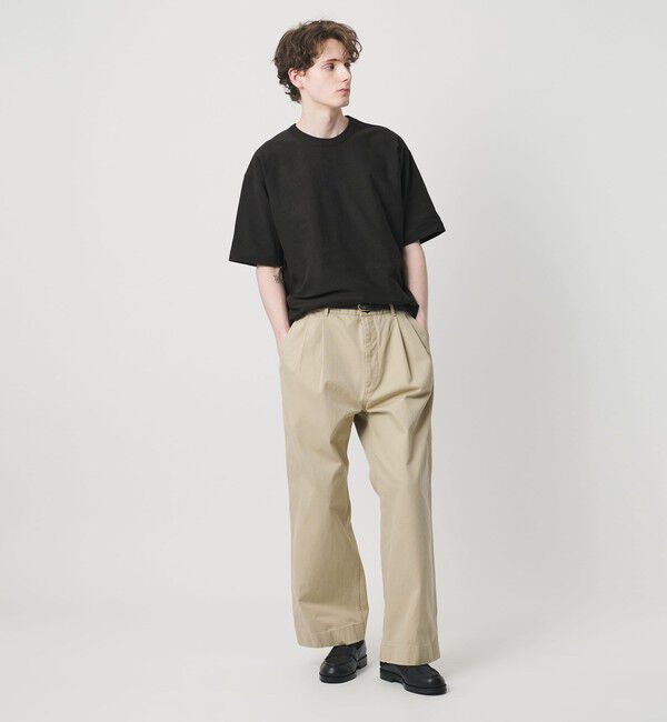 BEAUTY&YOUTH UNITED ARROWS「&ldquo;THE HEAVY&rdquo; 10oz ヘビー ワイド クルーネック Tシャツ」|Tシャツ・カットソー|