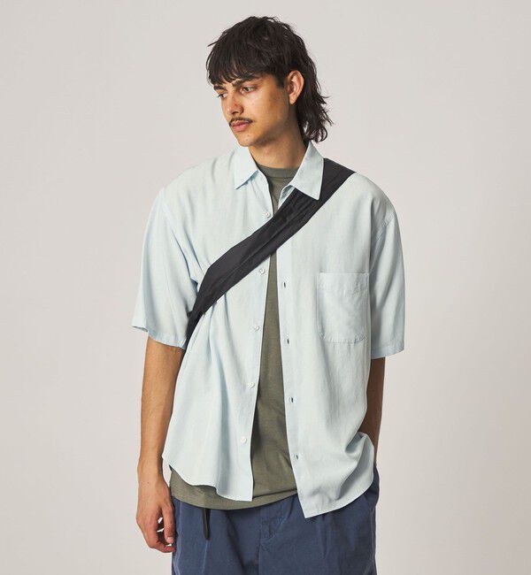 STEVEN ALAN「＜Steven Alan＞ スラブ レギュラーカラー ショートスリーブ シャツ」|シャツ・ブラウス|