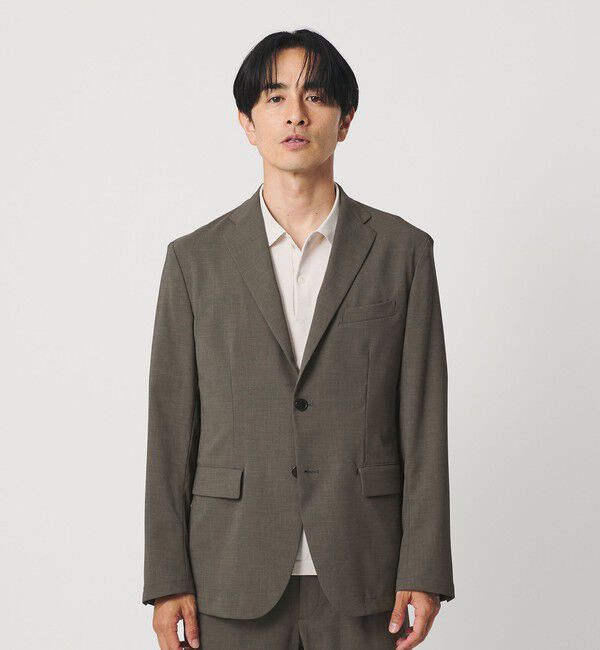 BEAUTY&YOUTH UNITED ARROWS「東レ/TORAY COOL-TEX ジャケット ウォッシャブル 接触冷感 吸水速乾 ストレッチ セットアップ対応可能」|テーラードジャケット|
