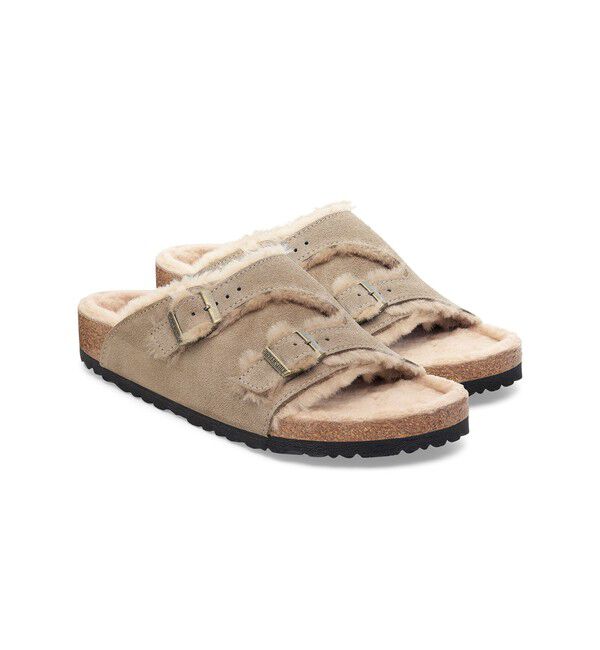 BEAMSBOY「BIRKENSTOCK / Zurich Shearling LEVE Taupe LAF」|サンダル|