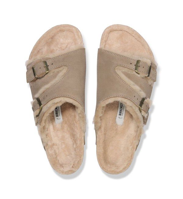 BEAMSBOY「BIRKENSTOCK / Zurich Shearling LEVE Taupe LAF」|サンダル|