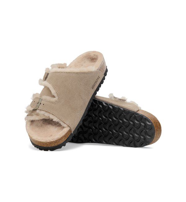 BEAMSBOY「BIRKENSTOCK / Zurich Shearling LEVE Taupe LAF」|サンダル|