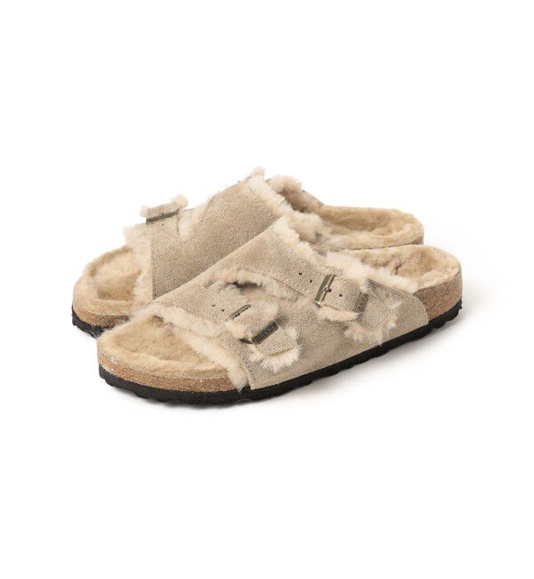 BEAMSBOY「BIRKENSTOCK / Zurich Shearling LEVE Taupe LAF」|サンダル|