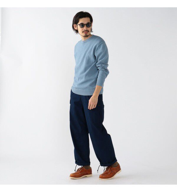 BEAMS PLUS「Crew LilyYarn 7G」|ニット・セーター|