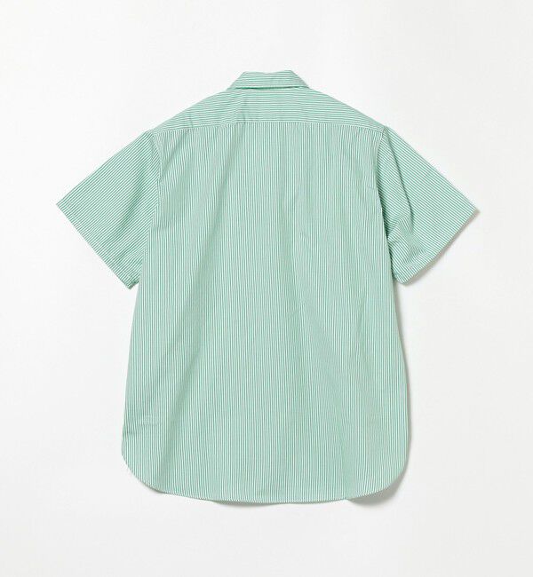 BEAMS「WORK Short Sleeve Stripe COOLMAX(R)」|シャツ・ブラウス|