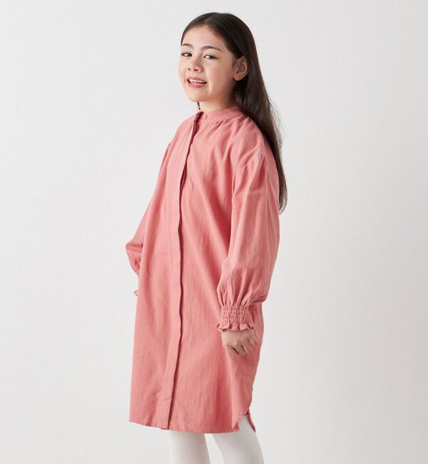 SHIPS any「SHIPS any:〈洗濯機可能〉ウォーム ネル/コーデュロイ シャツ ワンピース <KIDS>」|ワンピース|