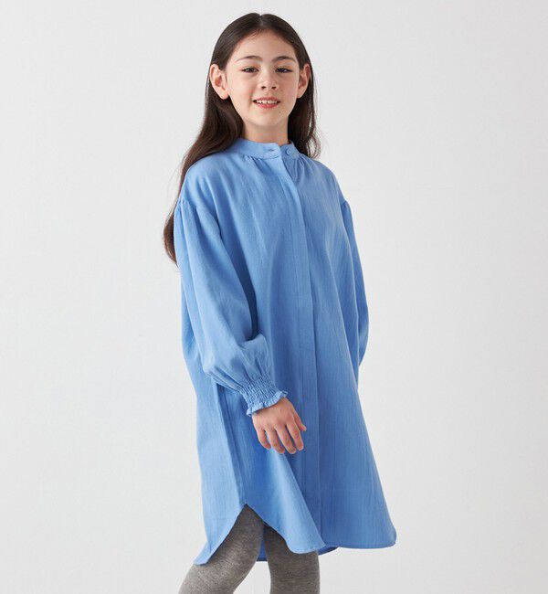 SHIPS any「SHIPS any:〈洗濯機可能〉ウォーム ネル/コーデュロイ シャツ ワンピース <KIDS>」|ワンピース|