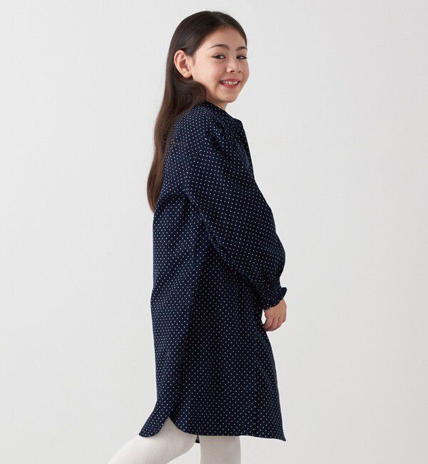SHIPS any「SHIPS any:〈洗濯機可能〉ウォーム ネル/コーデュロイ シャツ ワンピース <KIDS>」|ワンピース|