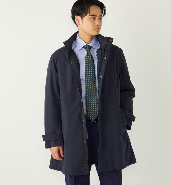 SHIPS Colors 「SHIPS Colors:〈撥水・防風〉sorona(R) 2.5レイヤー 3WAY ビジネスコート」|その他|ネイビー