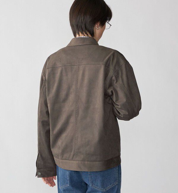 SHIPS「City Ambient Products: テック フェイクスエード(ポリエステル) G-JACKET」|その他|
