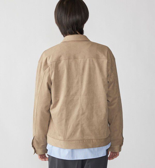 SHIPS「City Ambient Products: テック フェイクスエード(ポリエステル) G-JACKET」|その他|