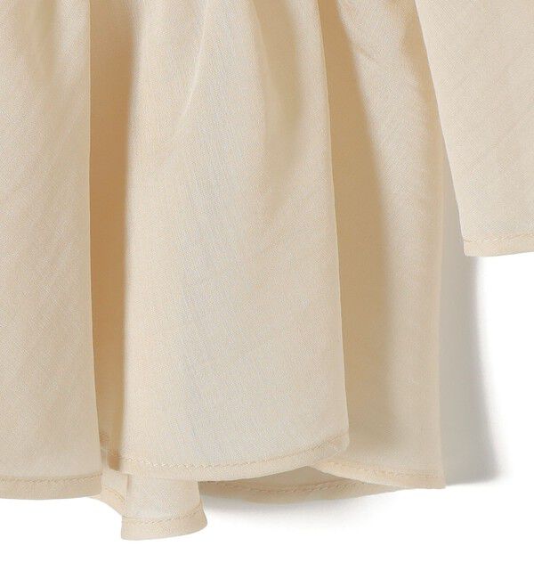 SHIPS for women「【SHIPS別注】troisiemeCHACO:〈手洗い可能〉シアー ボレロ ブラウス（セレモニー対応可）」|シャツ・ブラウス|