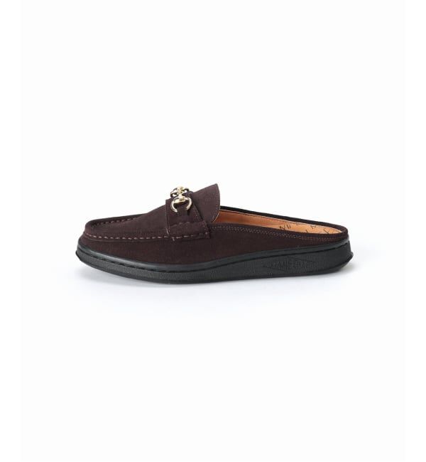 OUTDOOR PRODUCTS Usual Things「MANEBU BITCH SLIPPER SUEDE WOMENS」|ローファー|