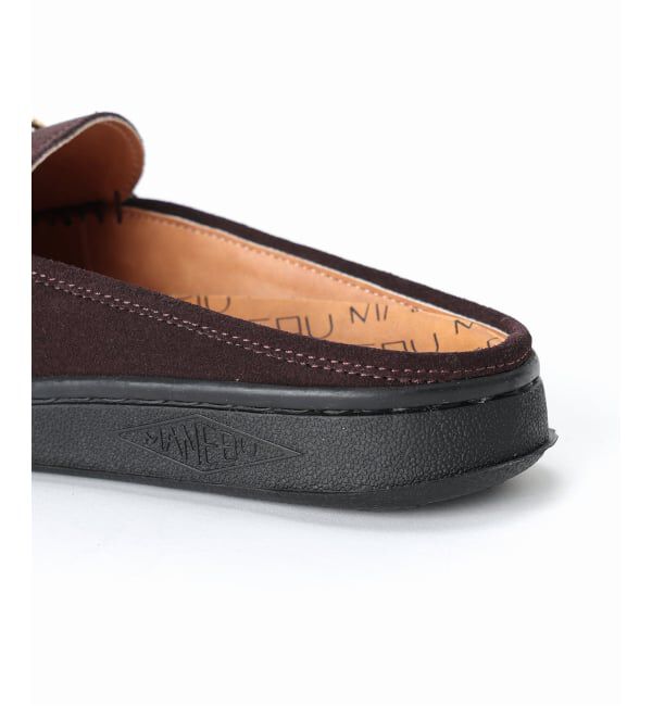 OUTDOOR PRODUCTS Usual Things「MANEBU BITCH SLIPPER SUEDE WOMENS」|ローファー|