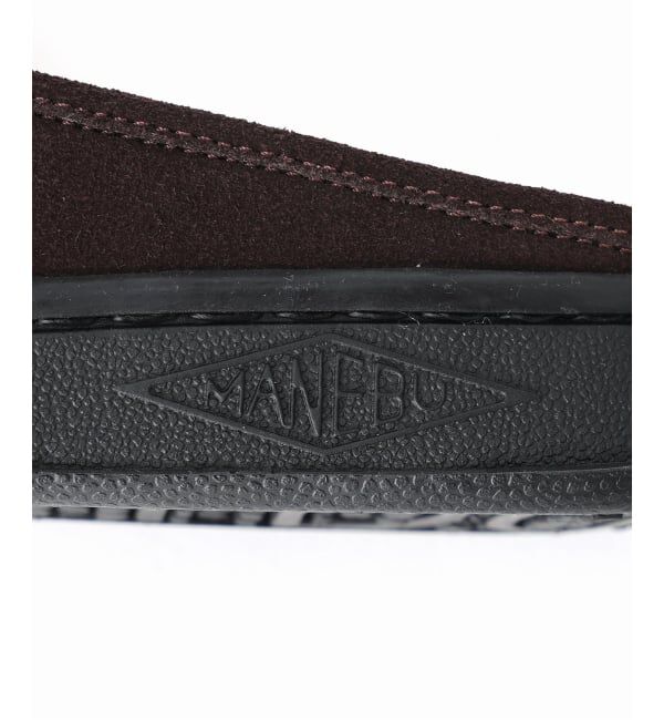 OUTDOOR PRODUCTS Usual Things「MANEBU BITCH SLIPPER SUEDE WOMENS」|ローファー|