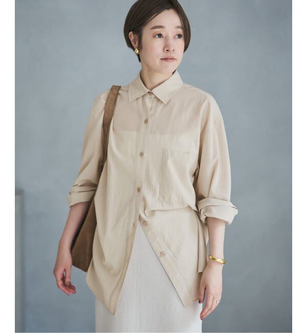 Plage「《予約》Wash adjust シャツ」|シャツ・ブラウス|