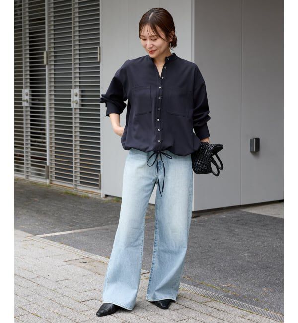 JOURNAL STANDARD「《追加予約》ウーリッシュツイルタックボリュームシャツ」|シャツ・ブラウス|
