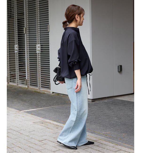 JOURNAL STANDARD「《追加予約》ウーリッシュツイルタックボリュームシャツ」|シャツ・ブラウス|