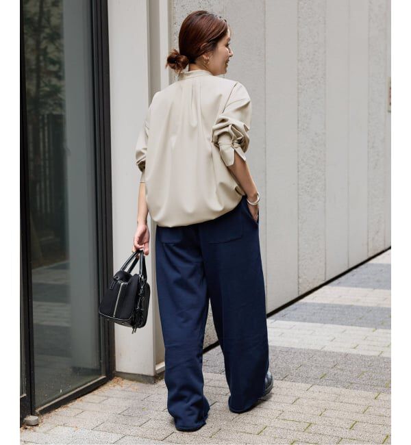 JOURNAL STANDARD「《追加予約》ウーリッシュツイルタックボリュームシャツ」|シャツ・ブラウス|