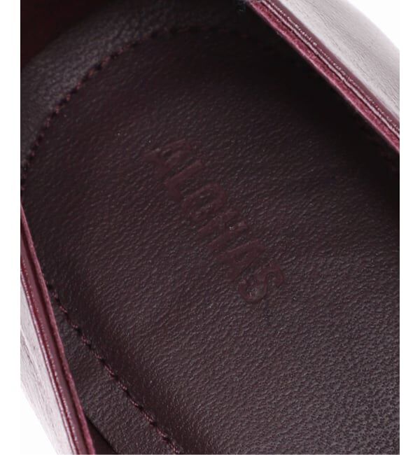 journal standard L'essage「ALOHAS/アロハス Aven Rift Burgundy Leather Loafer ローファー」|ローファー|