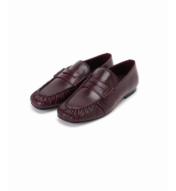 journal standard L'essage「ALOHAS/アロハス Aven Rift Burgundy Leather Loafer ローファー」|ローファー|
