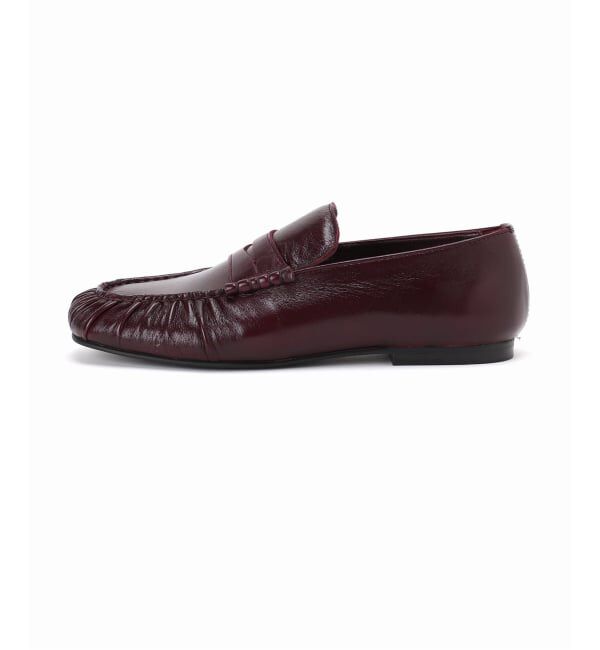 journal standard L'essage「ALOHAS/アロハス Aven Rift Burgundy Leather Loafer ローファー」|ローファー|