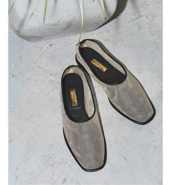 GRISE「《WEB+一部店舗限定》GRISEラウンドシアーフラット」|その他|ベージュ