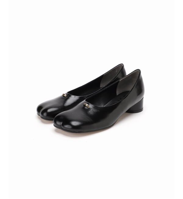 GRISE「《追加予約/WEB+一部店舗限定》GRISE3cmレザーCURVYバレリーナ」|バレエシューズ|
