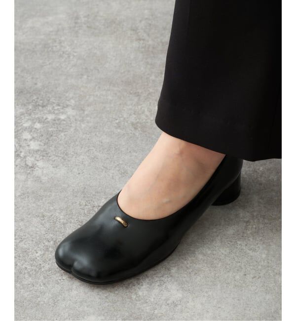GRISE「《追加予約/WEB+一部店舗限定》GRISE3cmレザーCURVYバレリーナ」|バレエシューズ|