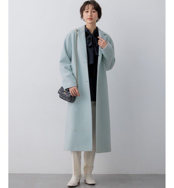 23区「ニットセットアップ プリーツコンビ ワンピース」|ワンピース|