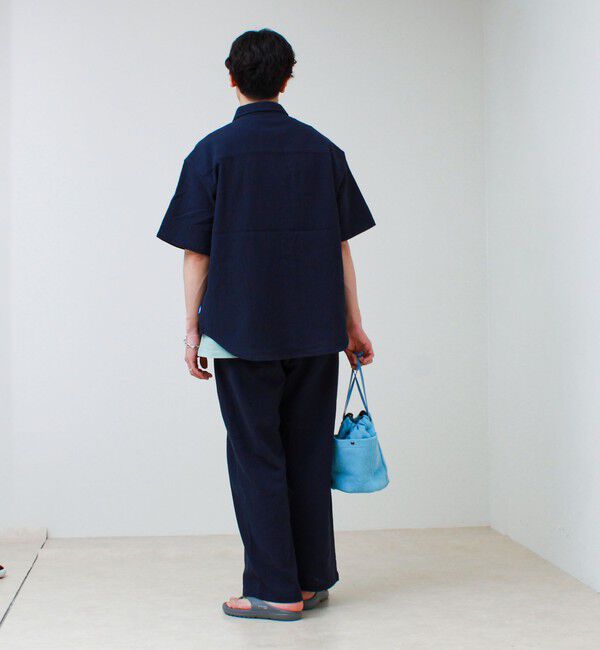 GLOSTER「【JACKPURCELL/ジャックパーセル】コットンパナマ半袖シャツ」|シャツ・ブラウス|