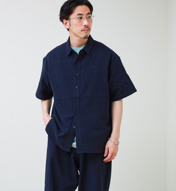 GLOSTER「【JACKPURCELL/ジャックパーセル】コットンパナマ半袖シャツ」|シャツ・ブラウス|