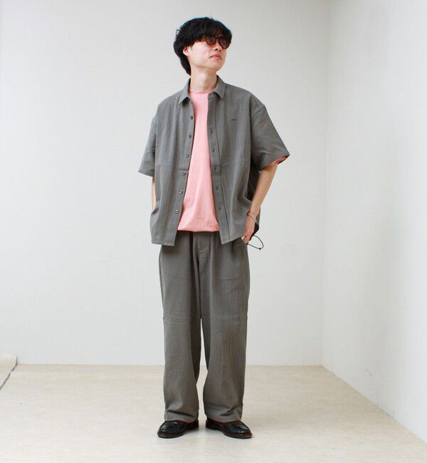 GLOSTER「【JACKPURCELL/ジャックパーセル】コットンパナマ半袖シャツ」|シャツ・ブラウス|