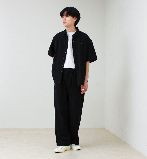 GLOSTER「【JACKPURCELL/ジャックパーセル】コットンパナマ半袖シャツ」|シャツ・ブラウス|
