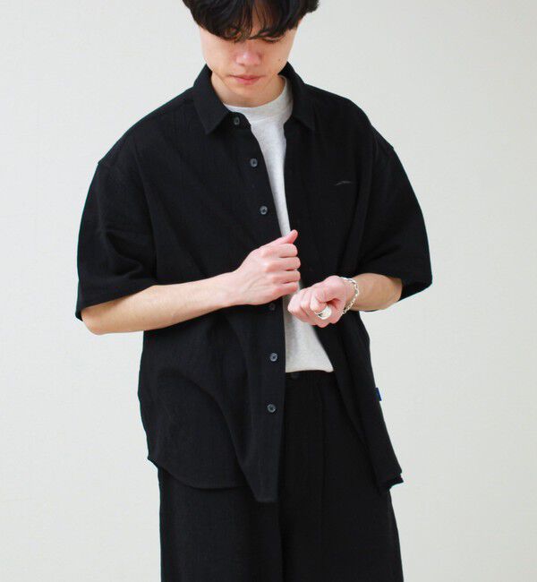 GLOSTER「【JACKPURCELL/ジャックパーセル】コットンパナマ半袖シャツ」|シャツ・ブラウス|