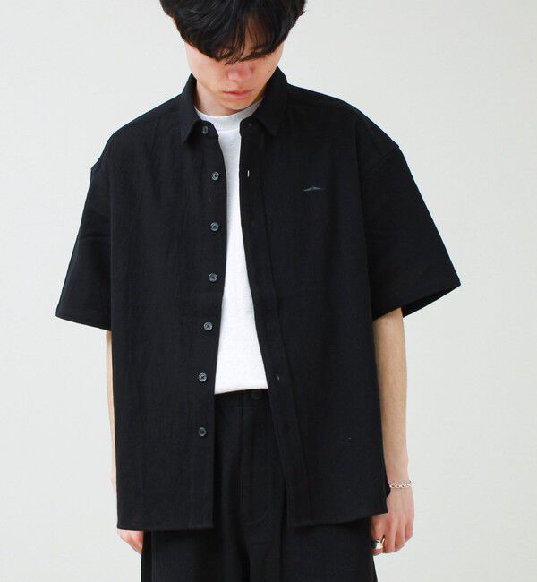 GLOSTER「【JACKPURCELL/ジャックパーセル】コットンパナマ半袖シャツ」|シャツ・ブラウス|