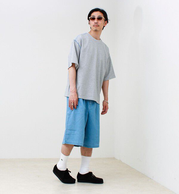 GLOSTER「【セットアップ対応】メッシュデニムバギーショーツ」|その他|