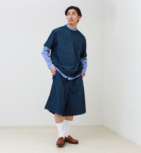 GLOSTER「【セットアップ対応】メッシュデニムバギーショーツ」|その他|
