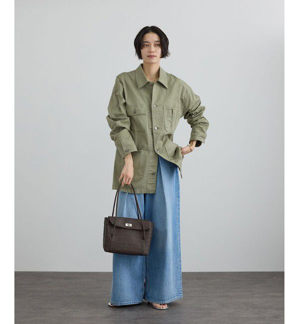 SALON adam et rope'「【WEB・一部店舗限定】ブロークンツイルカバーオール」|その他|