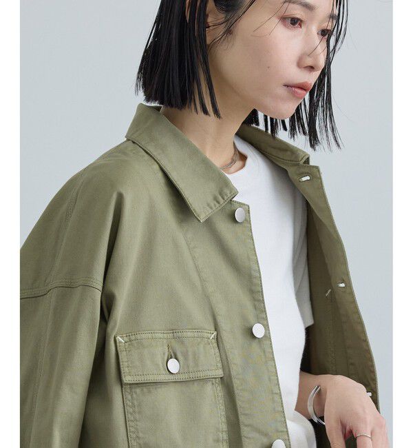 SALON adam et rope'「【WEB・一部店舗限定】ブロークンツイルカバーオール」|その他|