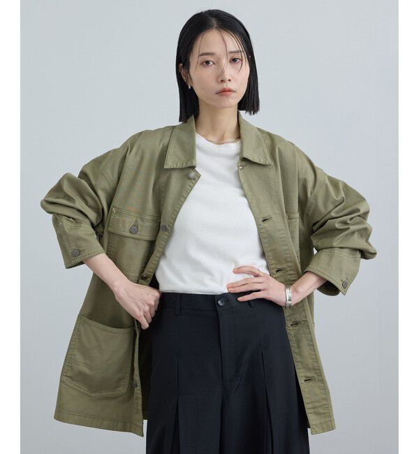 SALON adam et rope'「【WEB・一部店舗限定】ブロークンツイルカバーオール」|その他|