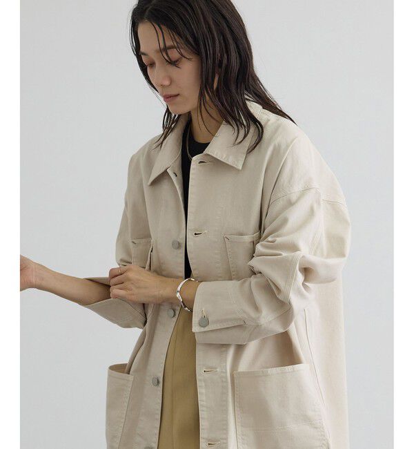 SALON adam et rope'「【WEB・一部店舗限定】ブロークンツイルカバーオール」|その他|