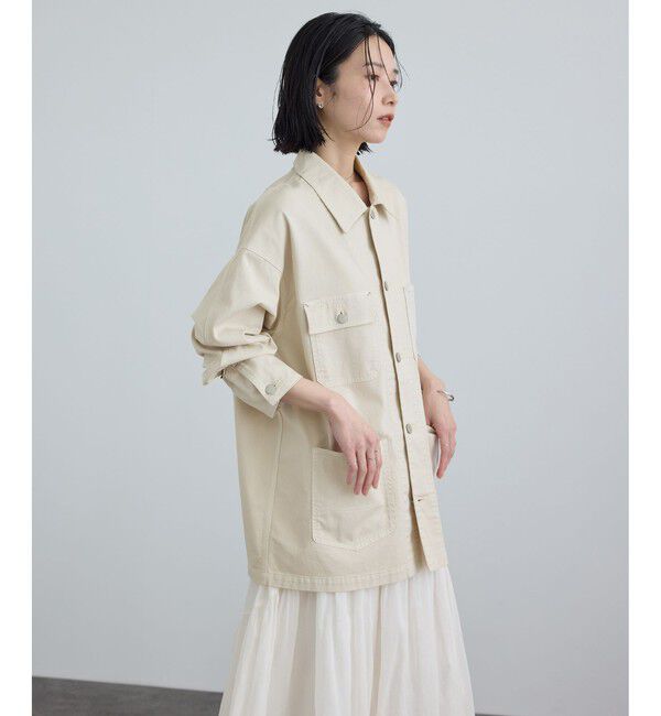SALON adam et rope'「【WEB・一部店舗限定】ブロークンツイルカバーオール」|その他|