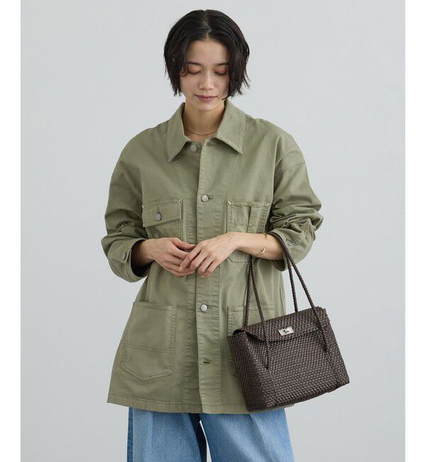 SALON adam et rope'「【WEB・一部店舗限定】ブロークンツイルカバーオール」|その他|