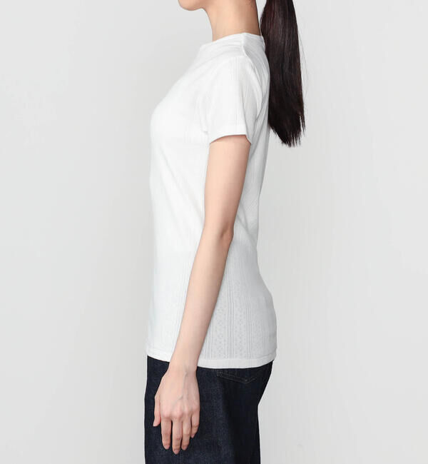  「YOUNG & OLSEN The DRYGOODS STORE | コットン 半袖Tシャツ WOMEN」|Tシャツ・カットソー|