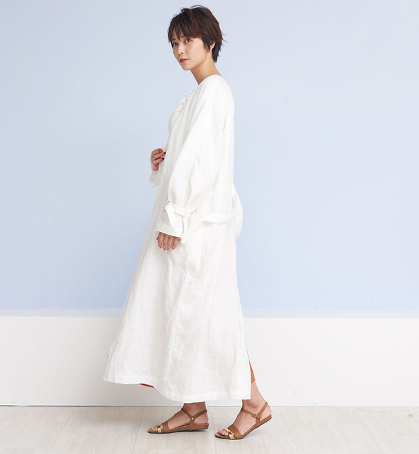 Rouge vif「リネンコートドレス」|その他|