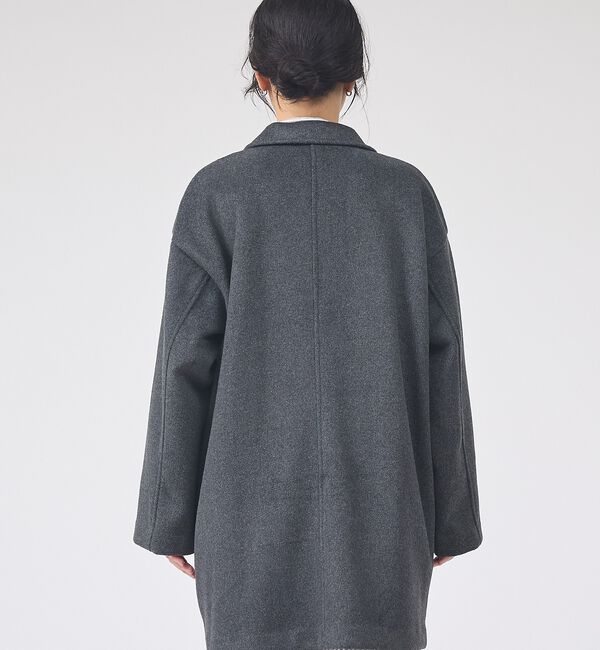 Rouge vif「【一部店舗限定】ニットビーバーコート/ダブルブレストコート」|その他|