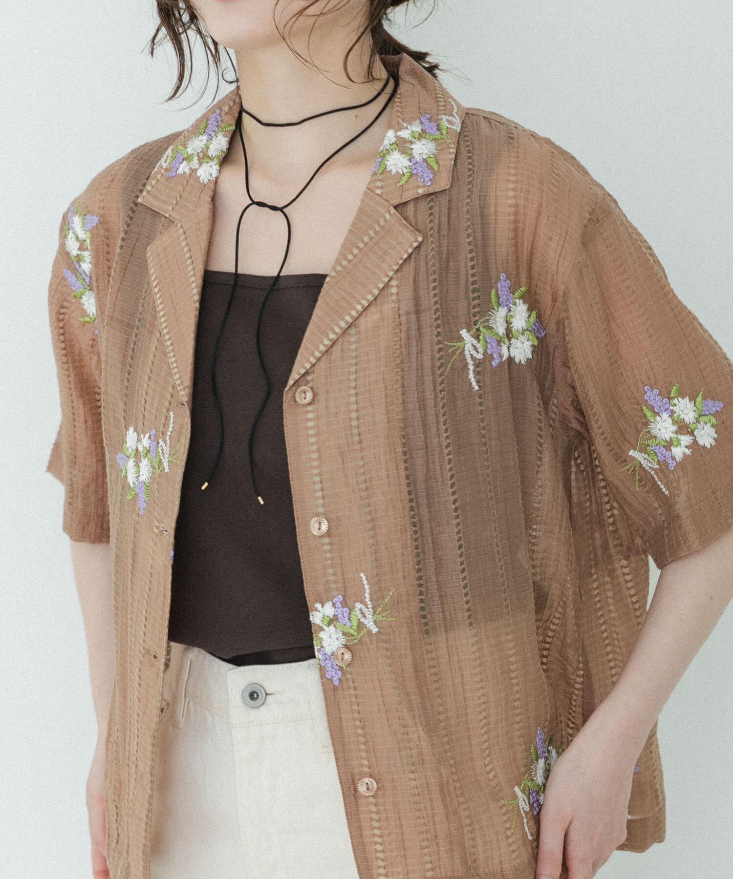 Sonny Label 「日本製ニュアンスモチーフコードネックレス」|ネックレス|